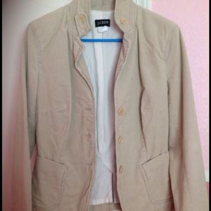 J.Crew creamy blazer.