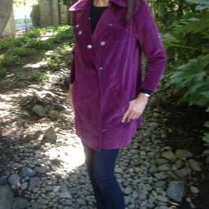 Marc Jacob plum coat