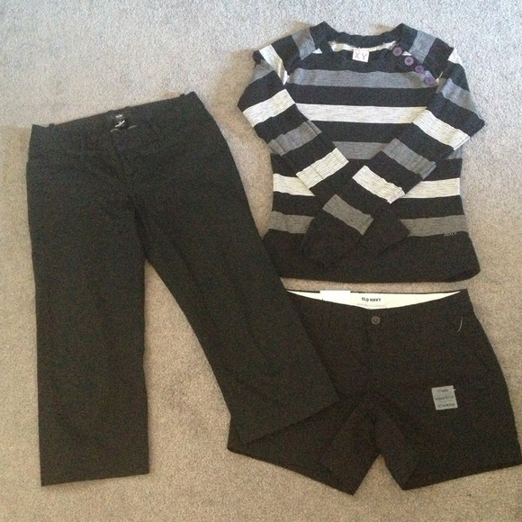 ✅SOLD - Bundle - Shorts, Capri, Sweater