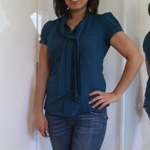 Express Button-down Blouse Medium