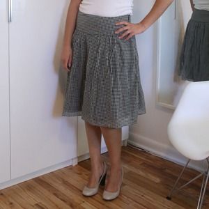 Banana Republic Houndstooth Skirt