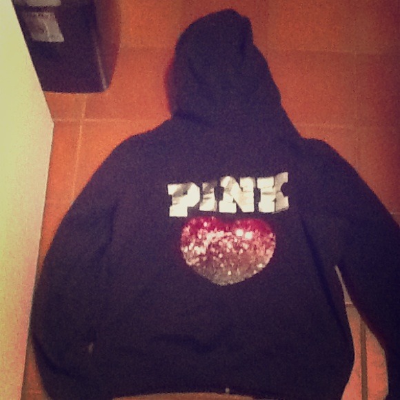 Victoria secret Sequin hoodie