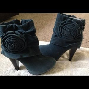 Doll house suede ankle boot.