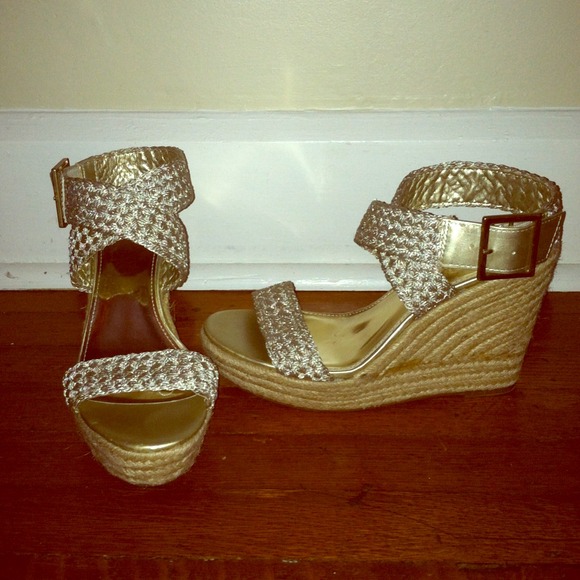 RESERVED Bundle of wedge sandals