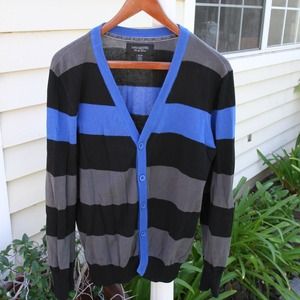 Mens heritage 1981 striped cardigan