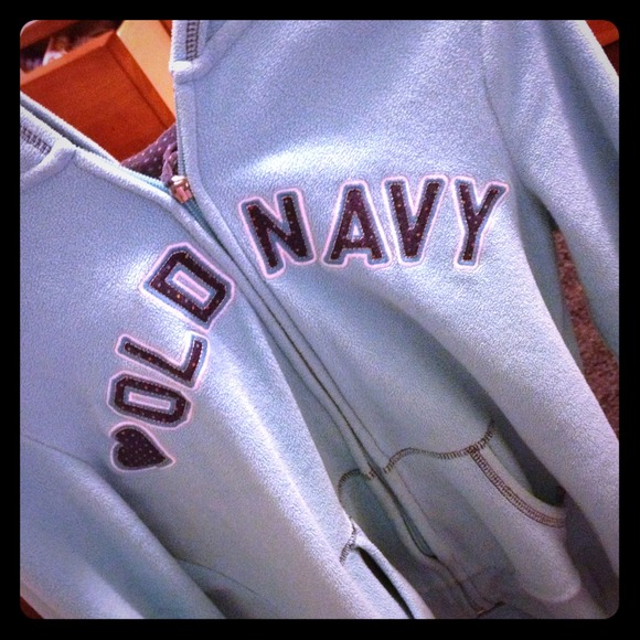 Blue jacket!