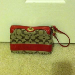 Authentic Coach Wristlet
