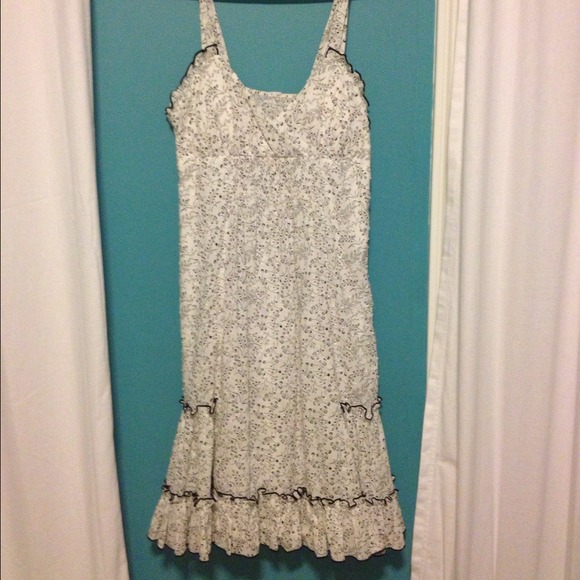 Black and white dress