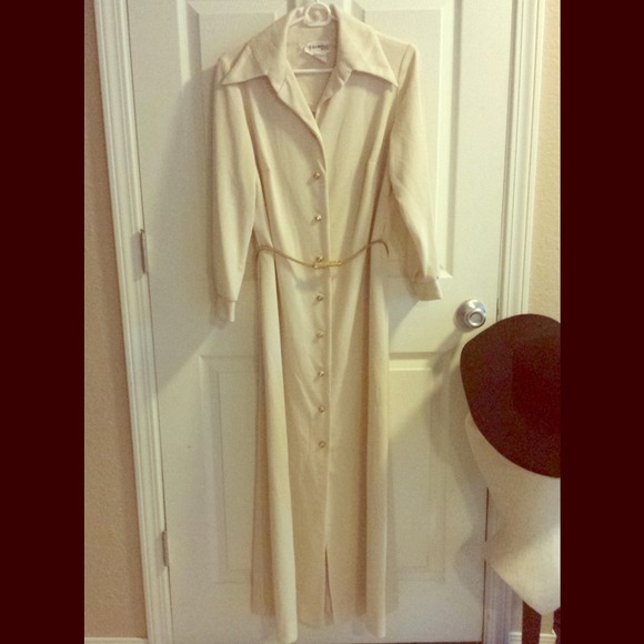 VINTAGE dress w/ belt