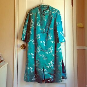 Authentic Vintage Japanese Kimono Handmade c. 1948