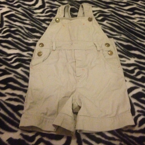 Khaki Shorts Overalls 18M