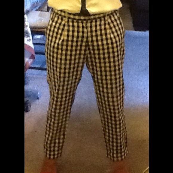 🎊🎉Host Pick🎊🎉UNIQLO Checkered Pants size 6 - Picture 2 of 4