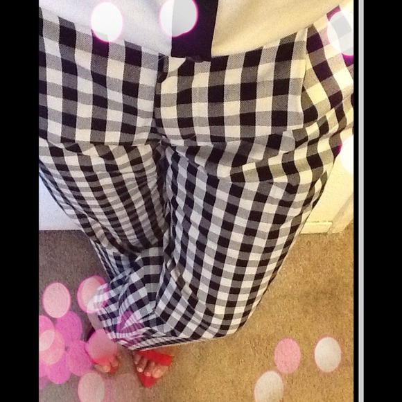 🎊🎉Host Pick🎊🎉UNIQLO Checkered Pants size 6 - Picture 4 of 4