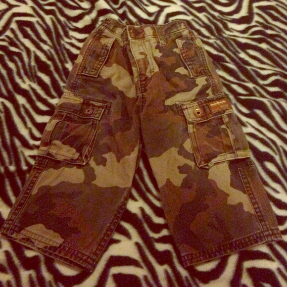 Camo Cargo Pants 18M