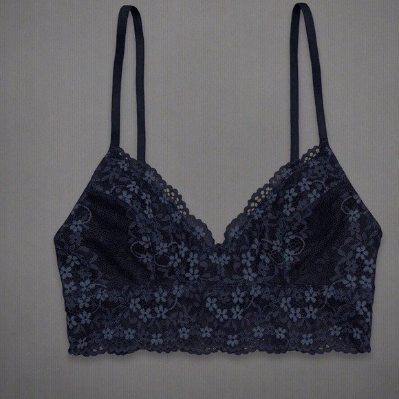 Gilly Hicks,Abercrombie & Fitch Navy Blue Bralette