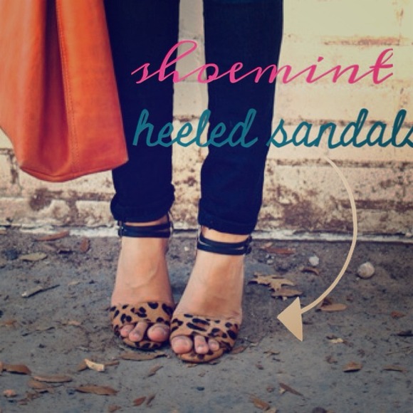 Shoemint Leopard Sandals