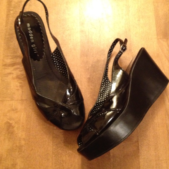 Madden girl patent leather wedges - Picture 3 of 4