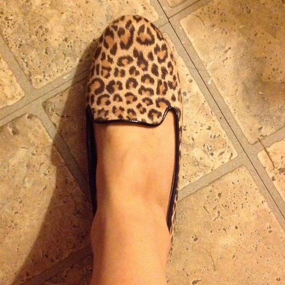 Cheetah loafers