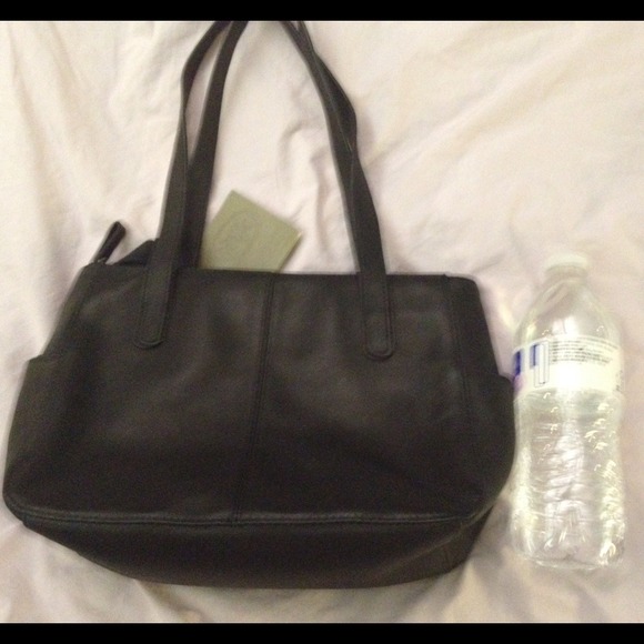 Great American Leatherworks Bags Nwt Black Leather Purse Poshmark