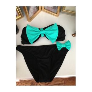 Bow bathing suit
