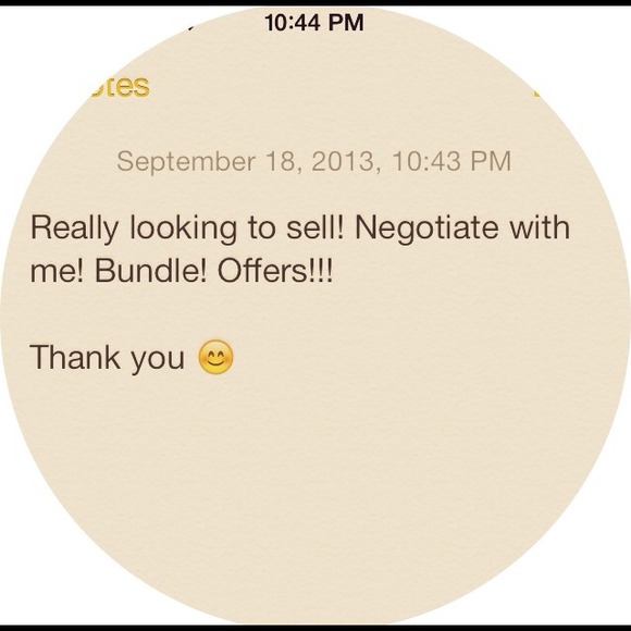 Really looking to sell!