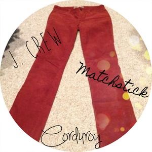 J. Crew Matchstick Pants