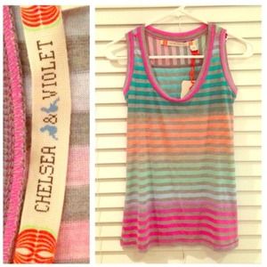 Chelsea & Violet Rainbow Tank