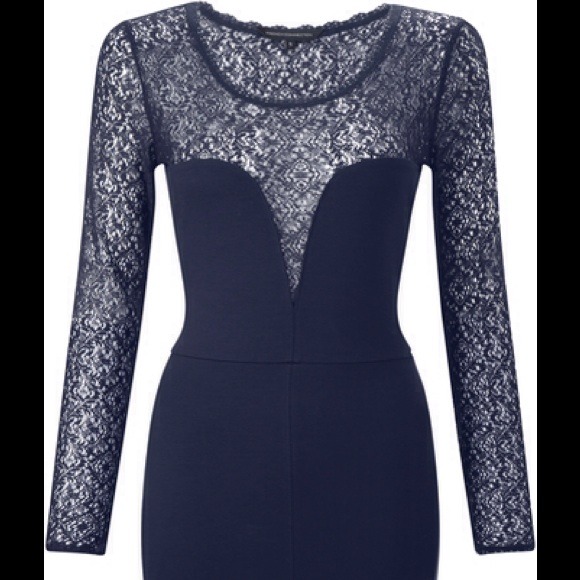 French Connection lace bodycon/fitted dress.