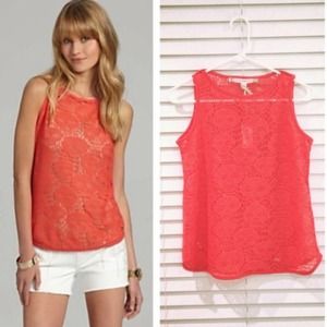 Chelsea & Violet Skull Lace Top