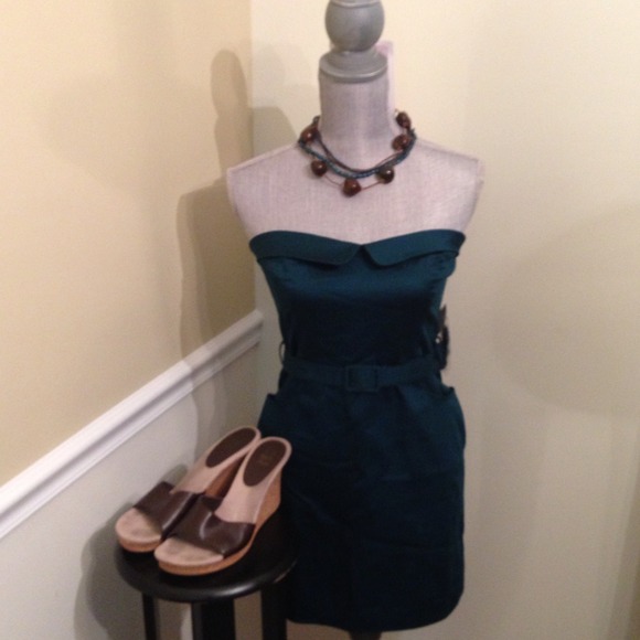 ⚡️Flash Sale⚡️ Teal Tube Dress