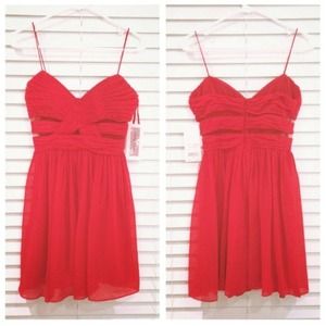 Hailey Logan Red Dress