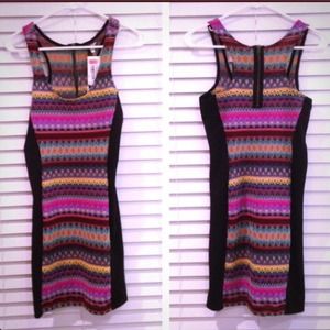 BUFFALO Tribal Bodycon Dress