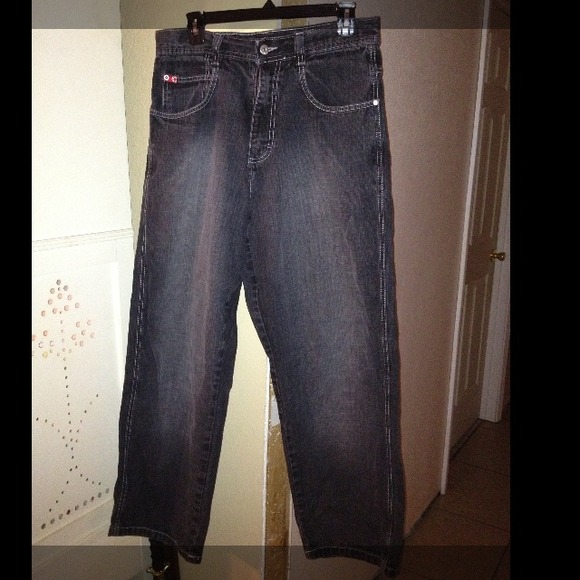 Reduced Men's South Pole Black Jeans Sz32