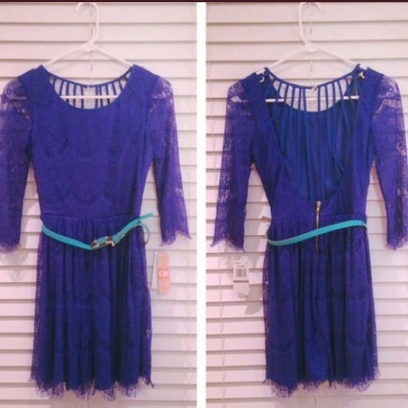GB Royal Blue Dress