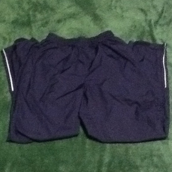 Navy blue warm up pants