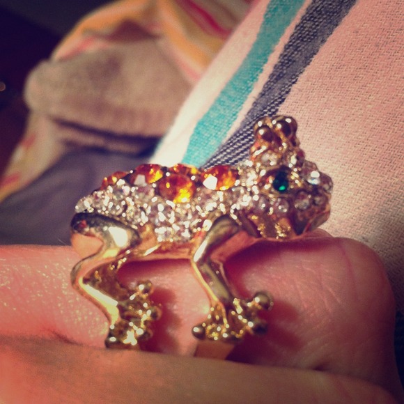 Frog prince ring 🐸 size 7