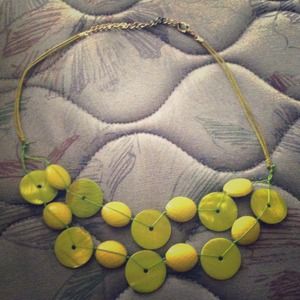 ❌Sold❌Green necklace
