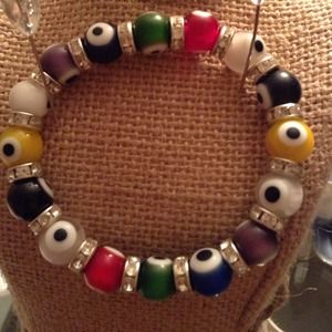 Evil eye bracelet