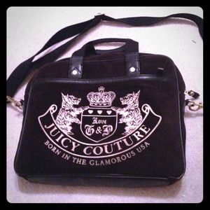 Juicy Couture!!!!! Designer laptop bag-Authentic!