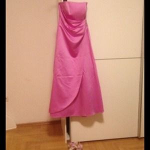 Formal gown and matching shoes both size 8