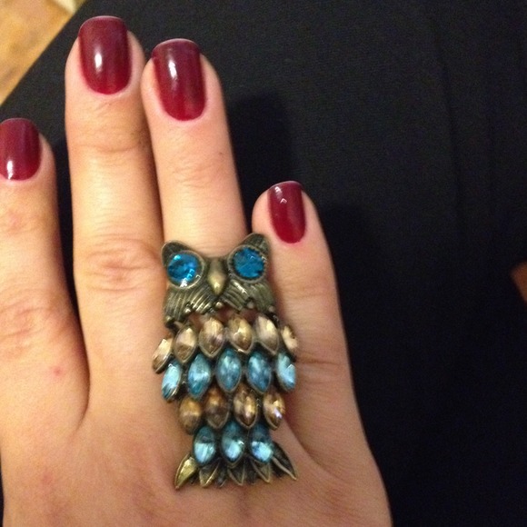 -REDUCED- Beautiful Owl Ring