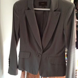 Grey blazer- new worn