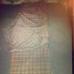 Anne Klein plaid pants