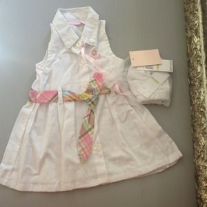 3-6 month old Collard dress