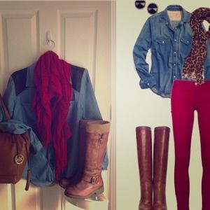 💥Denim long sleeve top🌺SALE