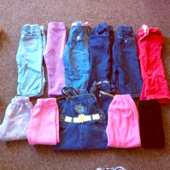 Girls 18months pants bundle