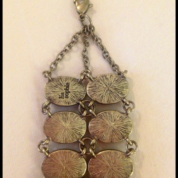 #69. Substantial brown glass beaded bracelet - Picture 3 of 4