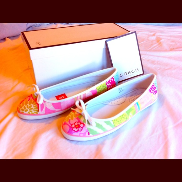 Coach Shoes - Authentic Coach Melayne Patchwork ~ Lilly Pulitzer