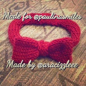Handmade🎀headband in RED