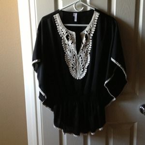 Black dressy shirt
